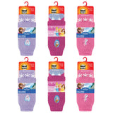 Special Offer 6 Pairs Kids Thermal Slipper Socks - Disney Characters