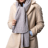 Ladies Ulriken Thermal Scarf - Grey