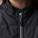 Ladies Mid-Weight and Water Resistant Hybrid Hailey Gilet - Black