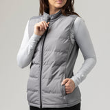 Ladies Mid-Weight and Water Resistant Hybrid Hailey Gilet - Grey