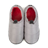 Mens Geovani Drawstring Thermal Slippers - Grey