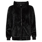 Ladies Soul Warming Lounge Hoodie - Black