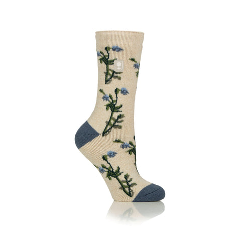 Ladies RHS Lite Socks - Foliage Oat