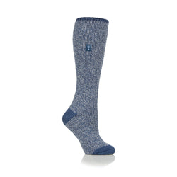 Ladies RHS Original Wellington Boot Socks - Denim Twist