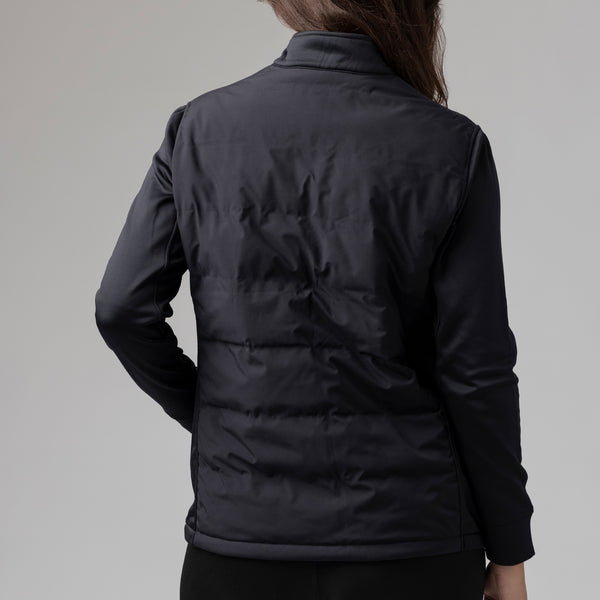 Ladies Mid-Weight and Water Resistant Hybrid Helen Jacket - Black