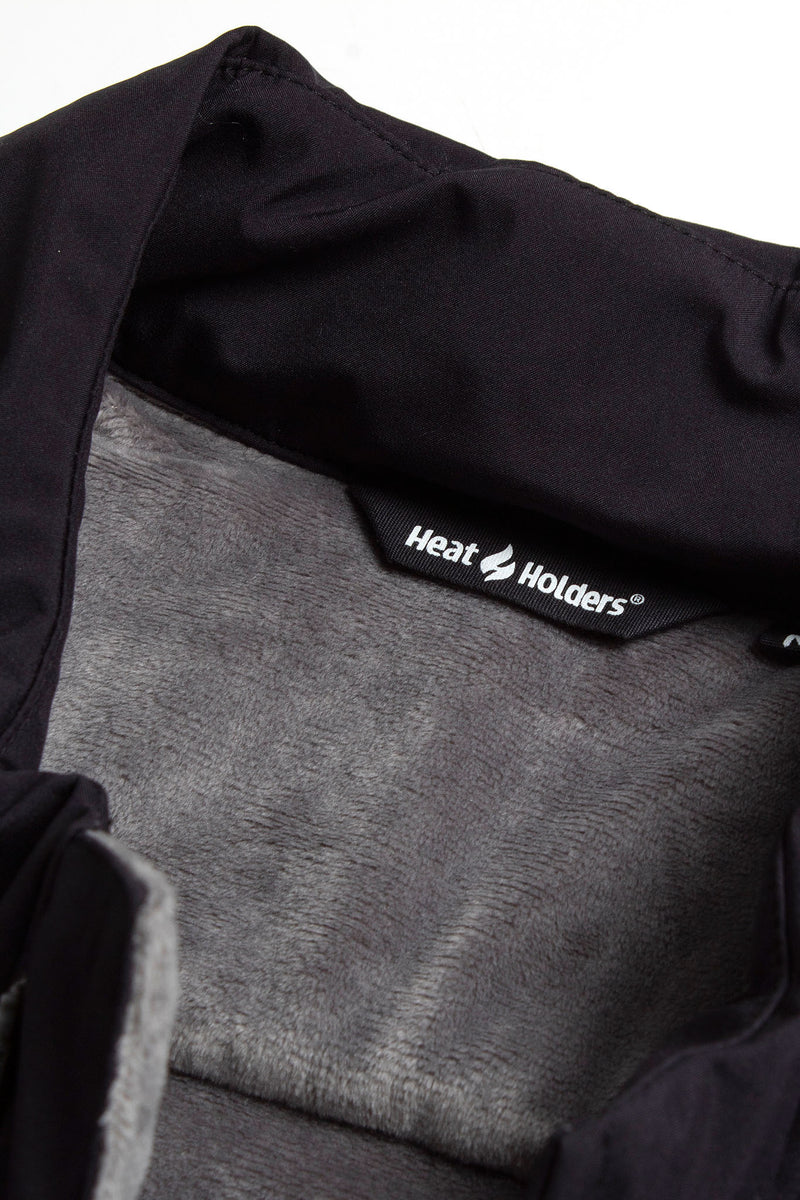 Mens Mid-Weight Water Resistant Gilet - Black – Heat Holders