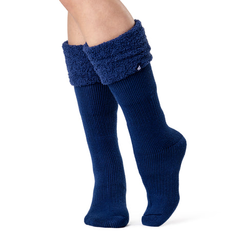 Ladies Original Wellington Boot Socks - Indigo