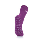Ladies IOMI Dual Layer Raynaud's Slipper Socks - Violet