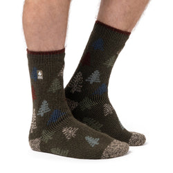 Mens Original Jacquard Socks - Forest