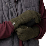 Mens Ashton Nepp Yarn Thermal Gloves - Khaki
