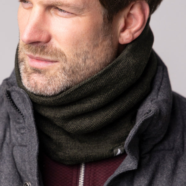 Mens Stockley Thermal Neck Warmer - Khaki