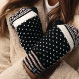 Ladies Stockholm Converter Mittens - Black