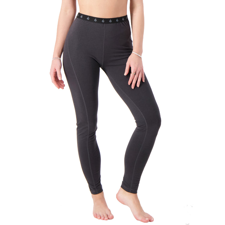 Ladies Celine Ceramic Thermal Bottoms - Charcoal