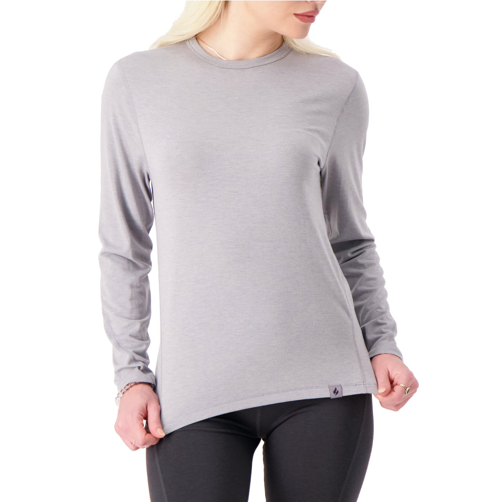 Grey thermal shirt best sale