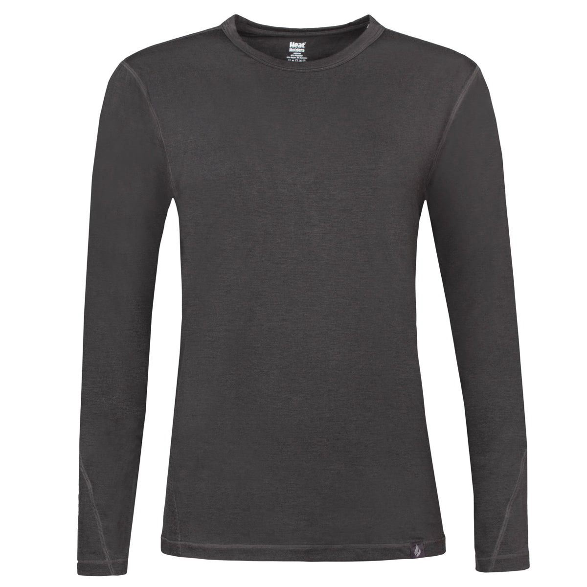 Ladies Celine Ceramic Thermal Long Sleeve Top - Charcoal – Heat
