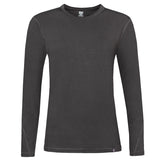 Ladies Celine Ceramic Thermal Long Sleeve Top - Charcoal