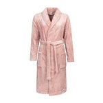 Ladies Thermal Dressing Gown - Dusky Pink