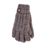 Special Offer Ladies Thermal Gloves & Turn Over Hat - Fawn Twist