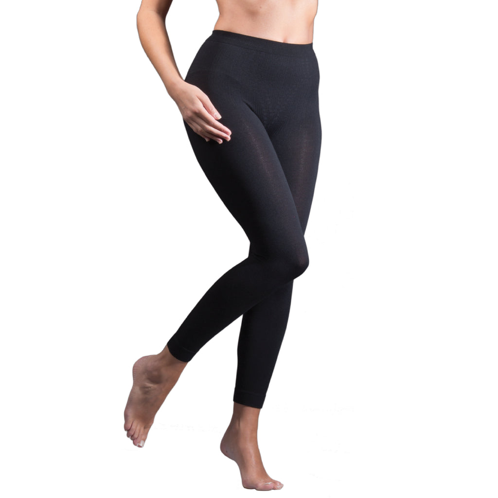 New Women Ladies Thermal Legging and Tight Black Footless and Foot Brushed  Inner