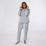 Ladies Cosy Loungewear Set - Grey