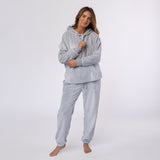 Ladies Cosy Loungewear Set - Grey