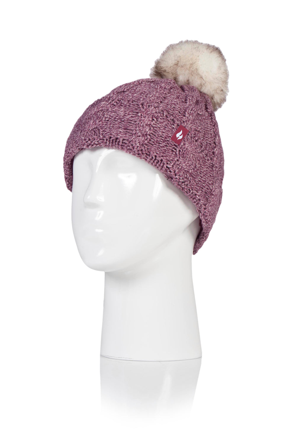 Ladies Original Pom Pom Hat - Rose