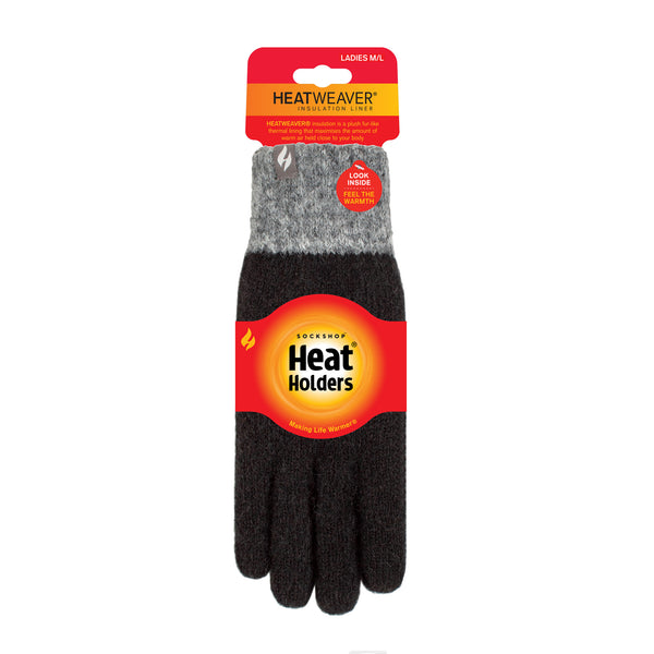 Ladies Skye Thermal Gloves - Black