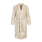Ladies Thermal Dressing Gown - White Sand