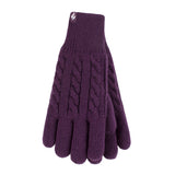 Ladies Willow Thermal Gloves - Purple