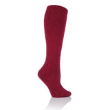 Ladies Original Long Wool Socks - Red