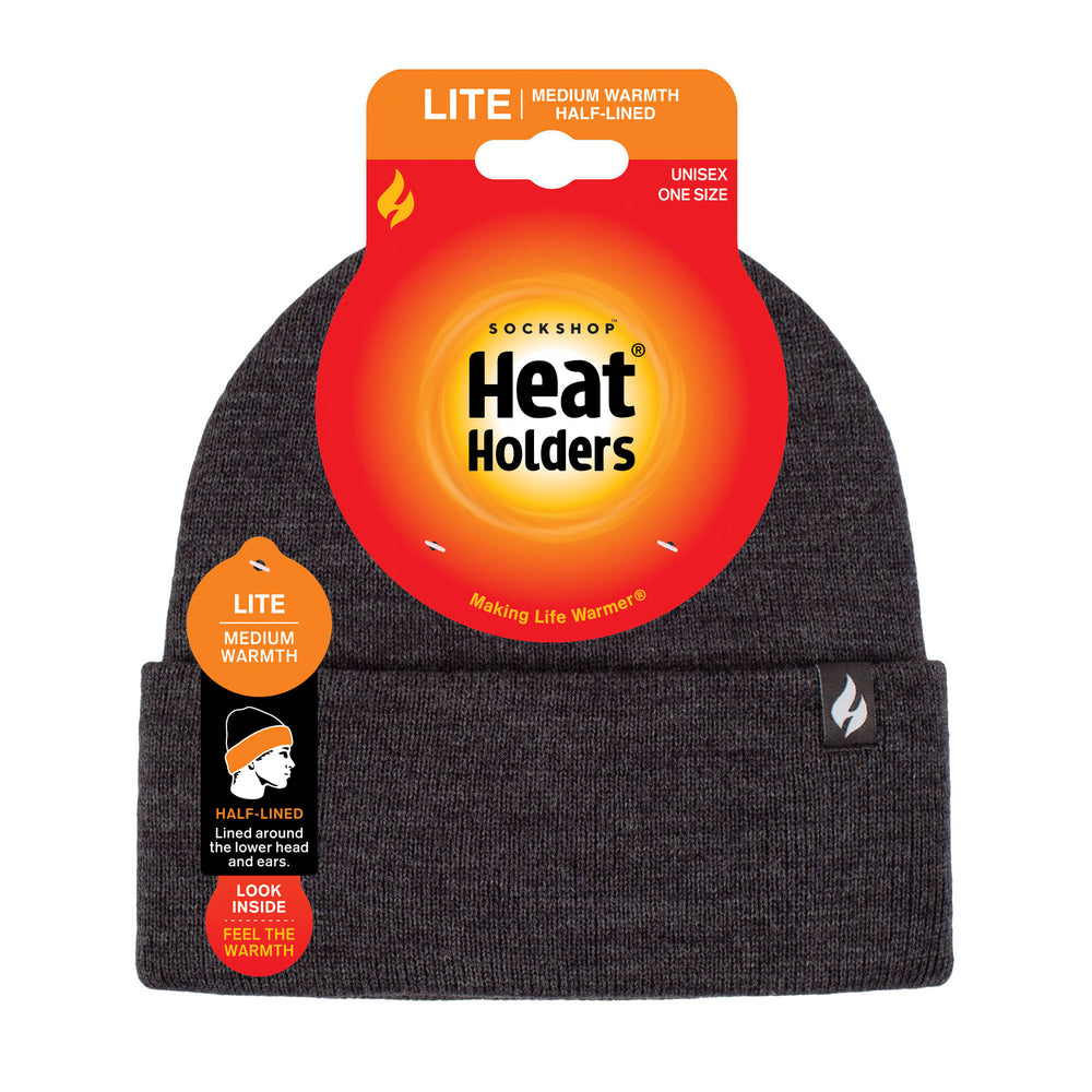 Mens Lite Maple Turnover Hat - Charcoal