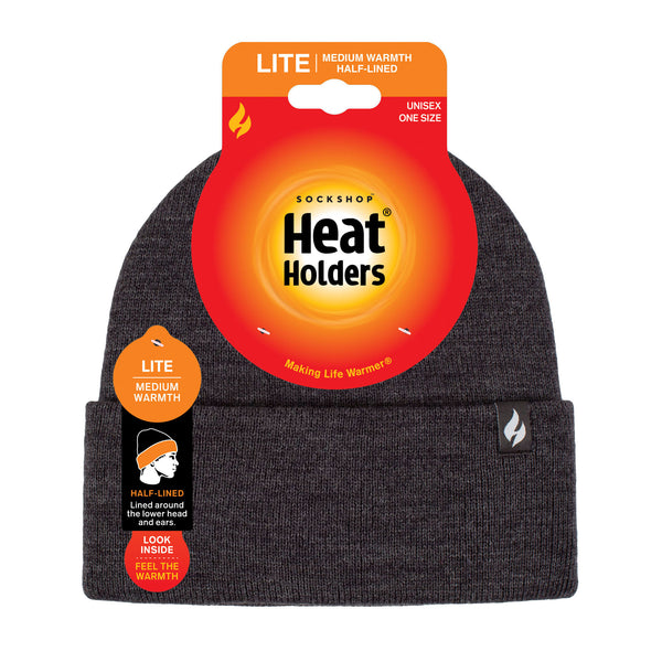 Mens Lite Maple Turnover Hat - Charcoal
