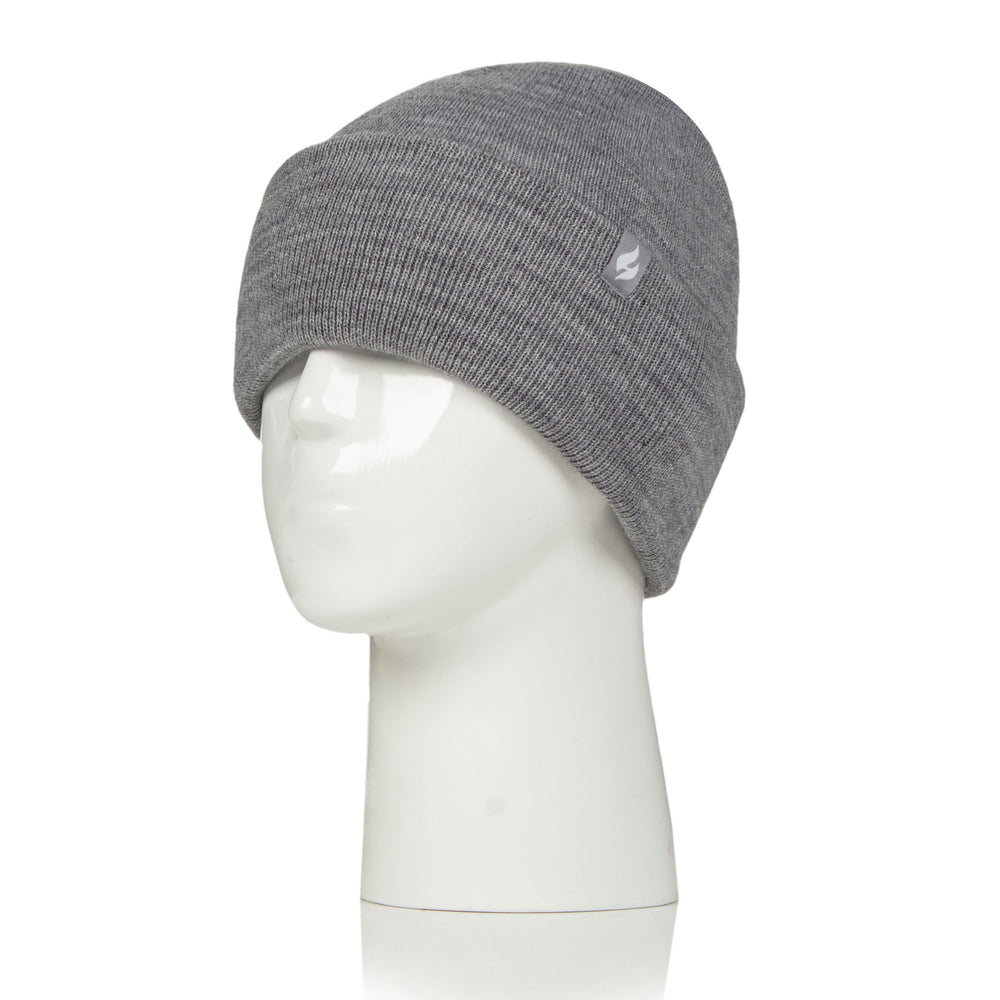 Mens Lite Maple Turnover Hat - Light Grey