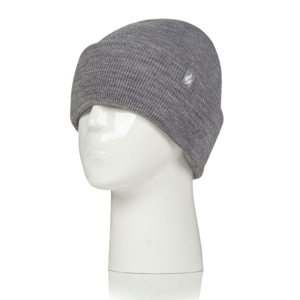 Mens Lite Maple Turnover Hat - Light Grey