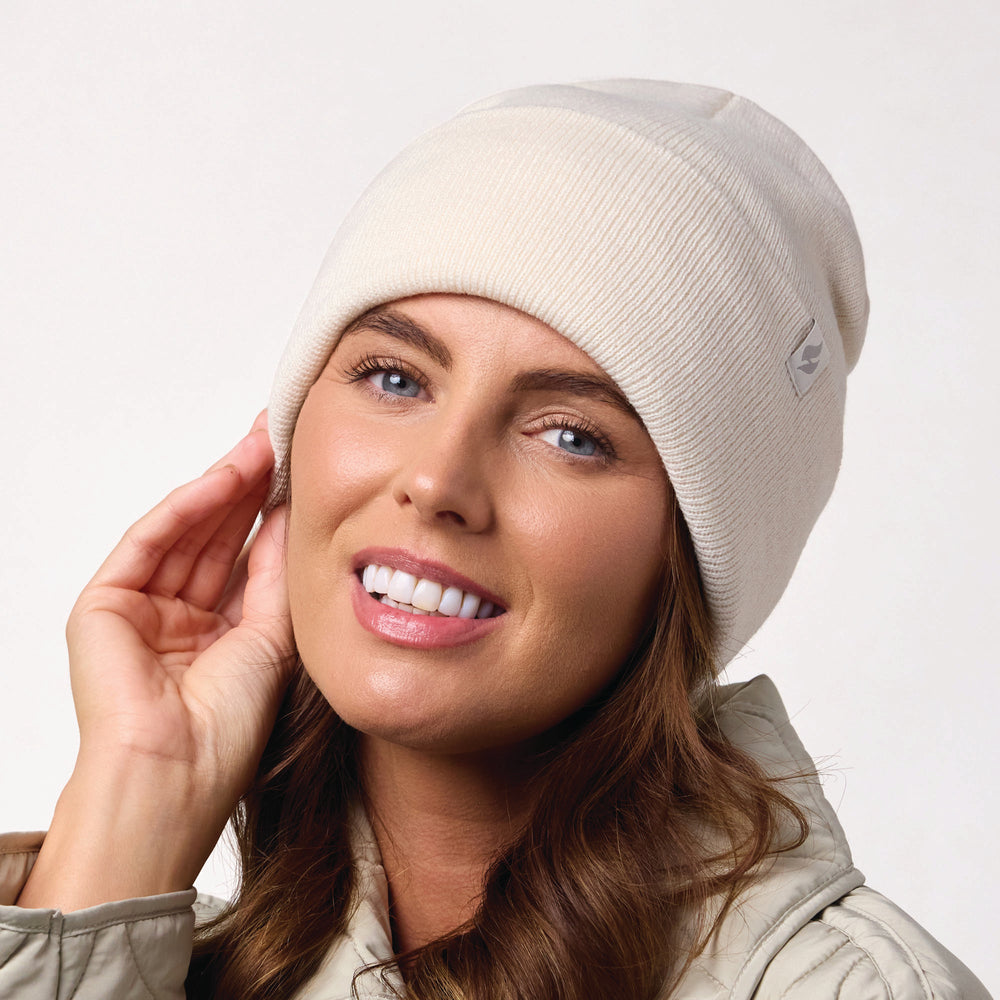 Ladies Lite Maple Turnover Hat - Cream