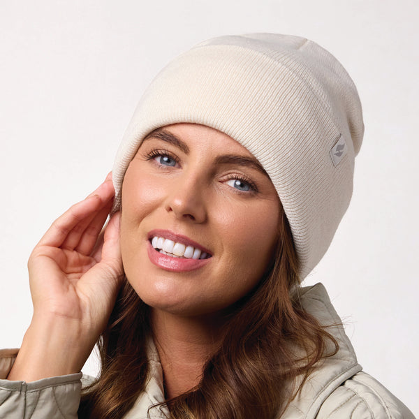 Ladies Lite Maple Turnover Hat - Cream