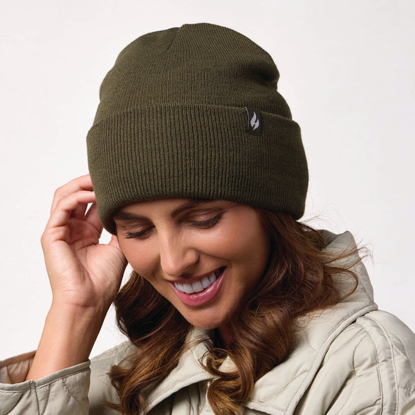 Ladies Lite Maple Turnover Hat - Khaki