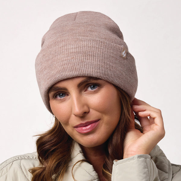 Ladies Lite Maple Turnover Hat - Oat