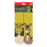Kids Lite Licensed Character Socks - Shrek & Donkey