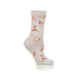 Ladies Lite Warm Wishes Hobby Socks - Positive Vibes