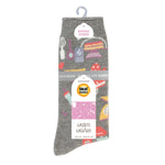 Ladies Lite Warm Wishes Hobby Socks - Baking Queen