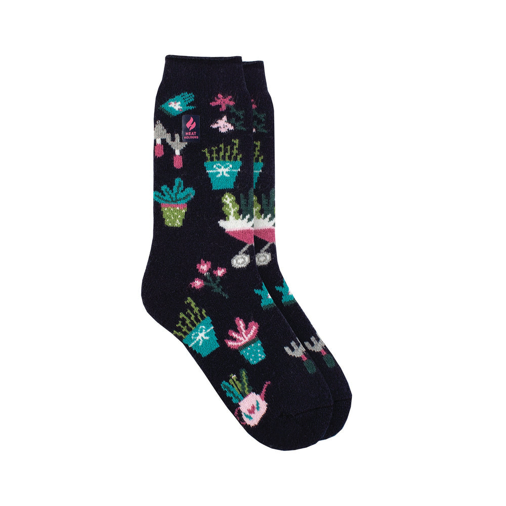 Ladies Lite Warm Wishes Hobby Socks - Gardening Guru