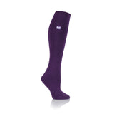 Ladies Lite Long Thermal Socks - Purple