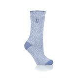 Ladies Lite Venice Heel & Toe Socks - Denim