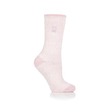 Ladies Lite Venice Heel & Toe Socks - Dusted Pink