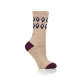 Ladies Lite Lourdale Socks - Oatmeal