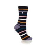 Ladies Lite Classic Stripe Annika Socks - Navy