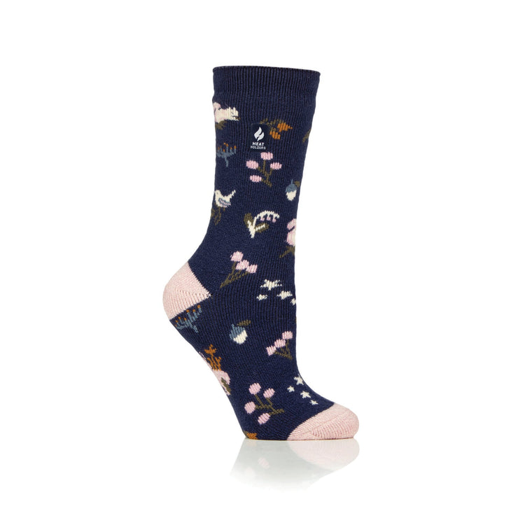 Ladies Lite Jacquard Socks - Woodland Wonderland