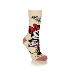 Ladies Lite Licensed Character Socks - Disney's Minnie Mouse