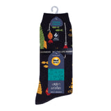 Mens Lite Warm Wishes Hobby Socks - Fishing Fanatic